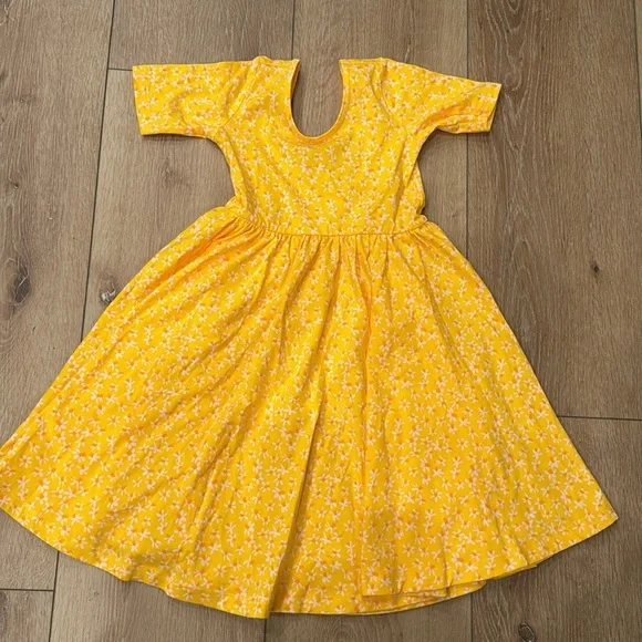 NEW Alice and Ames Ballet Dress Zingy Petals Size 4 6 Yellow